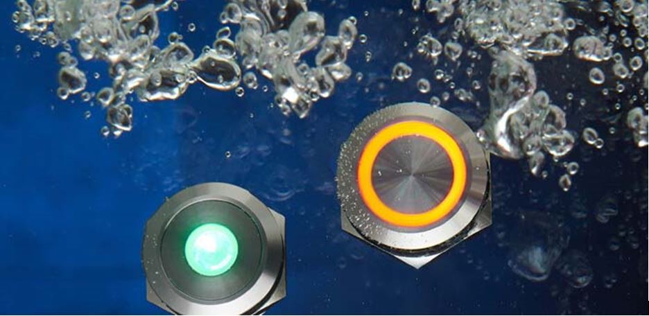 Waterproof momentary switches