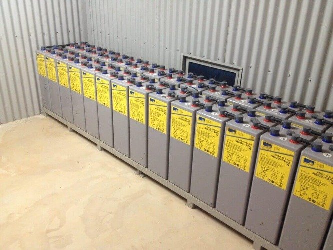 Solar battery banks