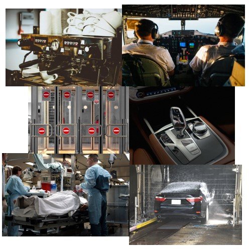 Some applications of the capacitive switch