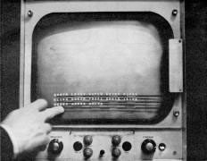 The first touch screen