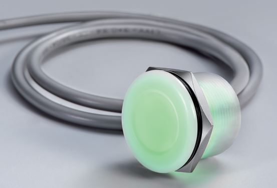 Fully illuminated plastic piezo switch