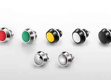 1- Tamperproof 12mm anti vandal switch