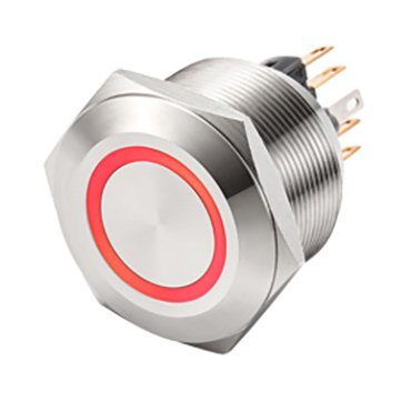 6 Pins 28mm Anti Vandal Switch