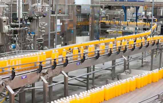 stainless steel push button food processing