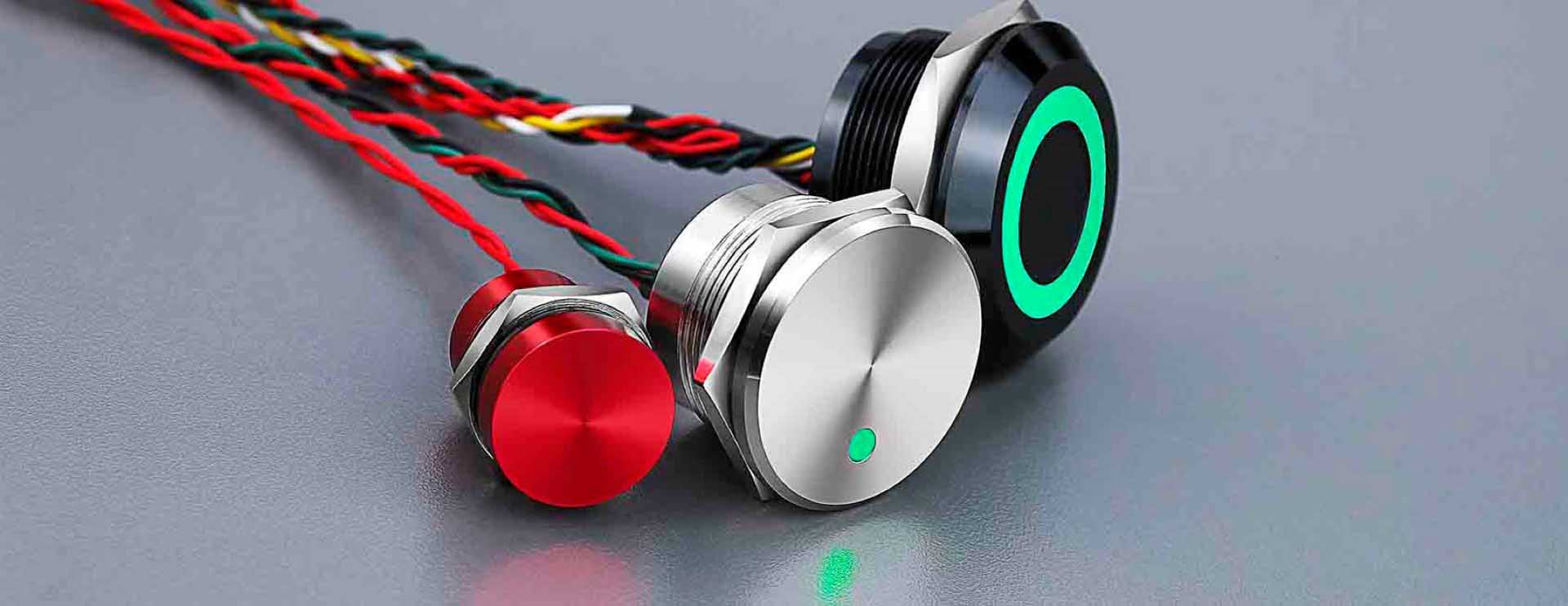 silver push button China