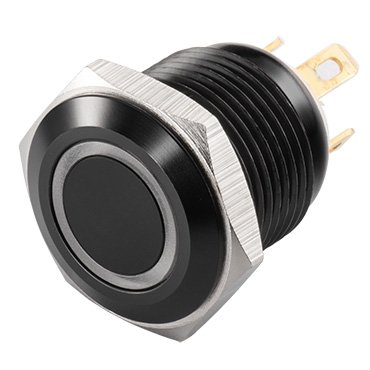 2-metal aluminum push button