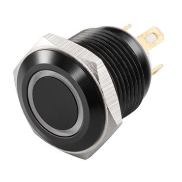 nickel push button switch latching