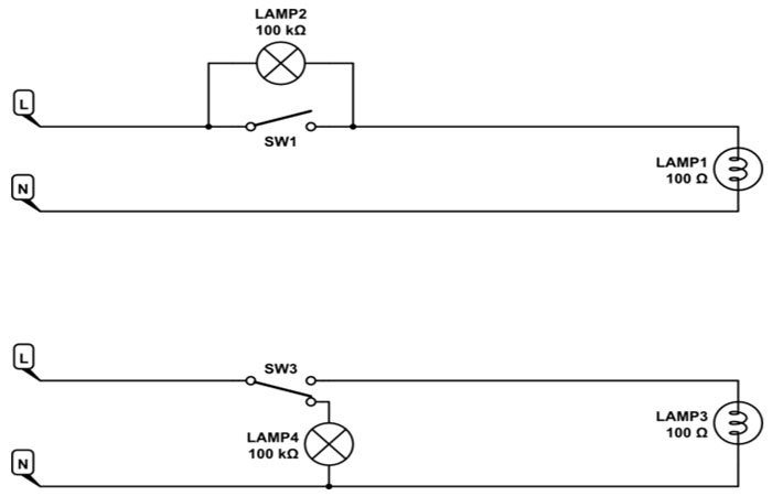 indicator lamp wiring diagram