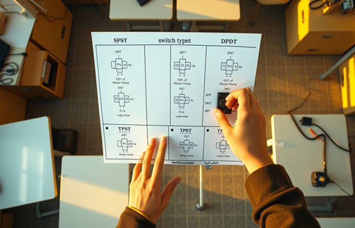 Types of Poles and Throws Switch Combination