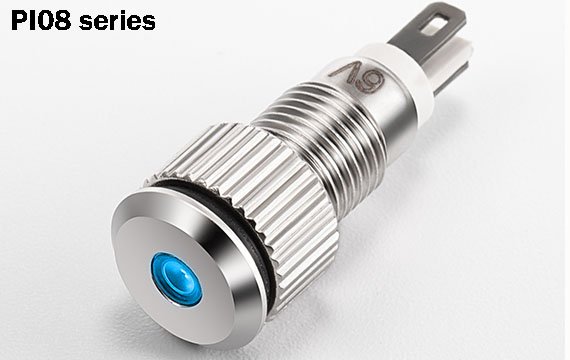 8mm indicator lamp