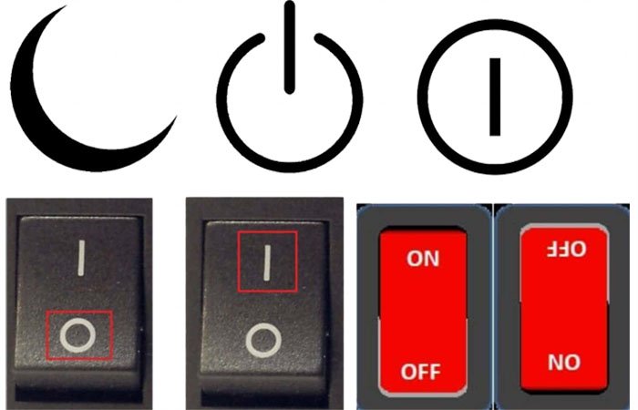What Do Symbols of On-Off Switches Represent